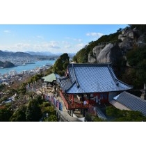 雪化粧した千光寺