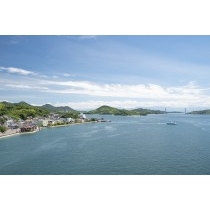 しまなみ海道生口橋から見た風景