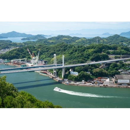 No.7021 浄土寺山不動岩展望台から見る夏風景