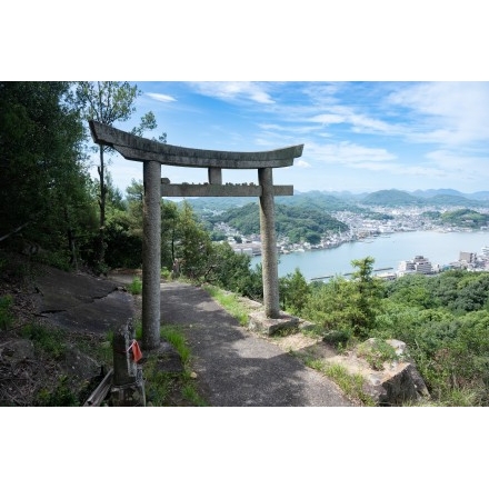 浄土寺山登山道の鳥居