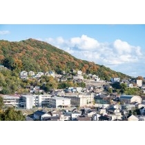 紅葉した浄土寺山