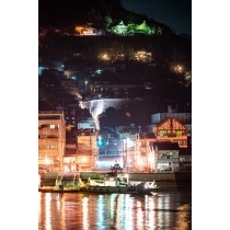 向島から見る尾道市街地の夜景