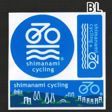shimanami cycling ステッカー