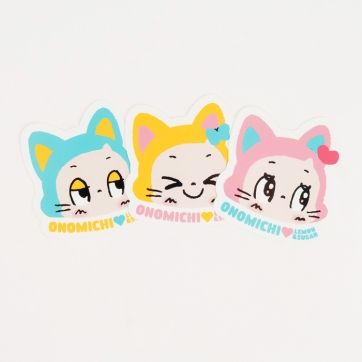 レモン＆シュガー【尾道限定】防水ステッカー