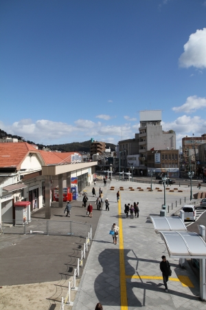 尾道駅前